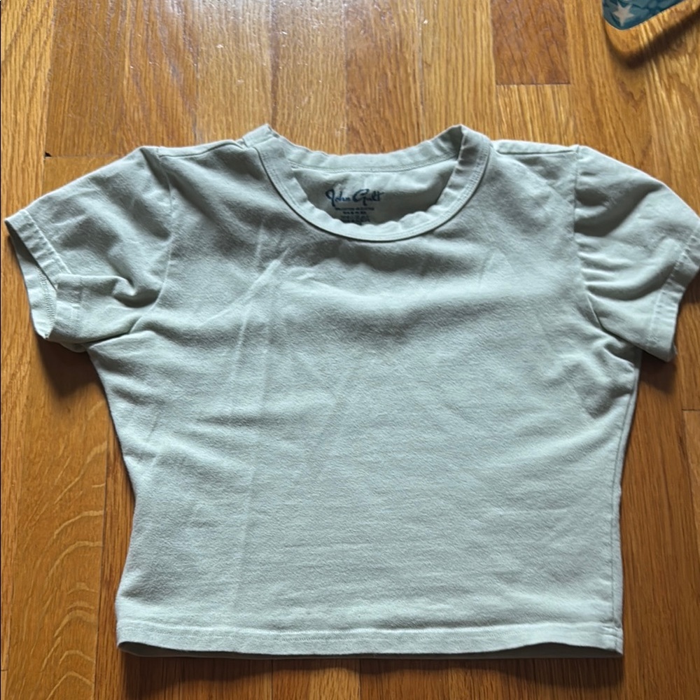 Brandy Melville White Cotton Tee